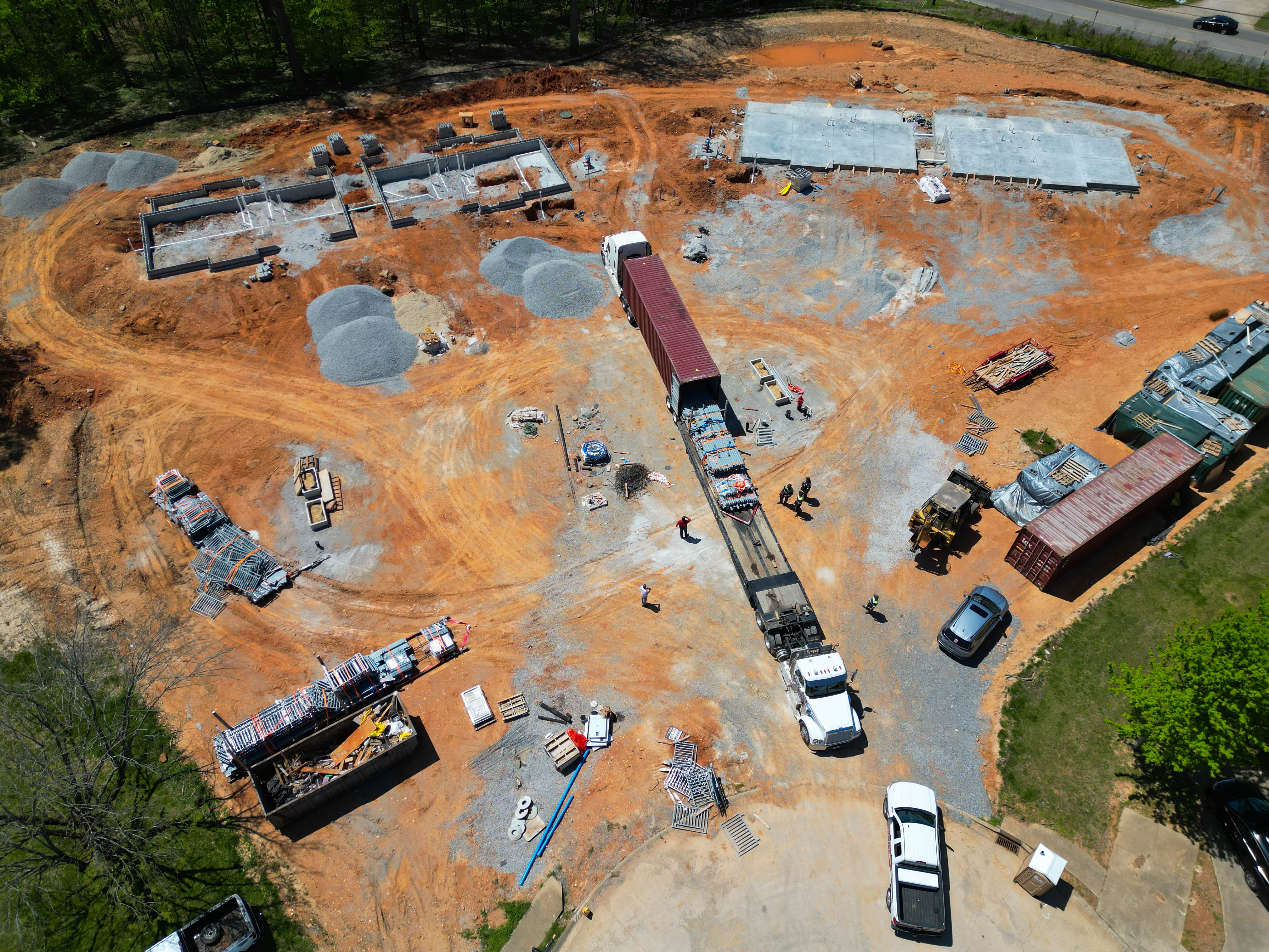 Lotus Villa aerial view 8