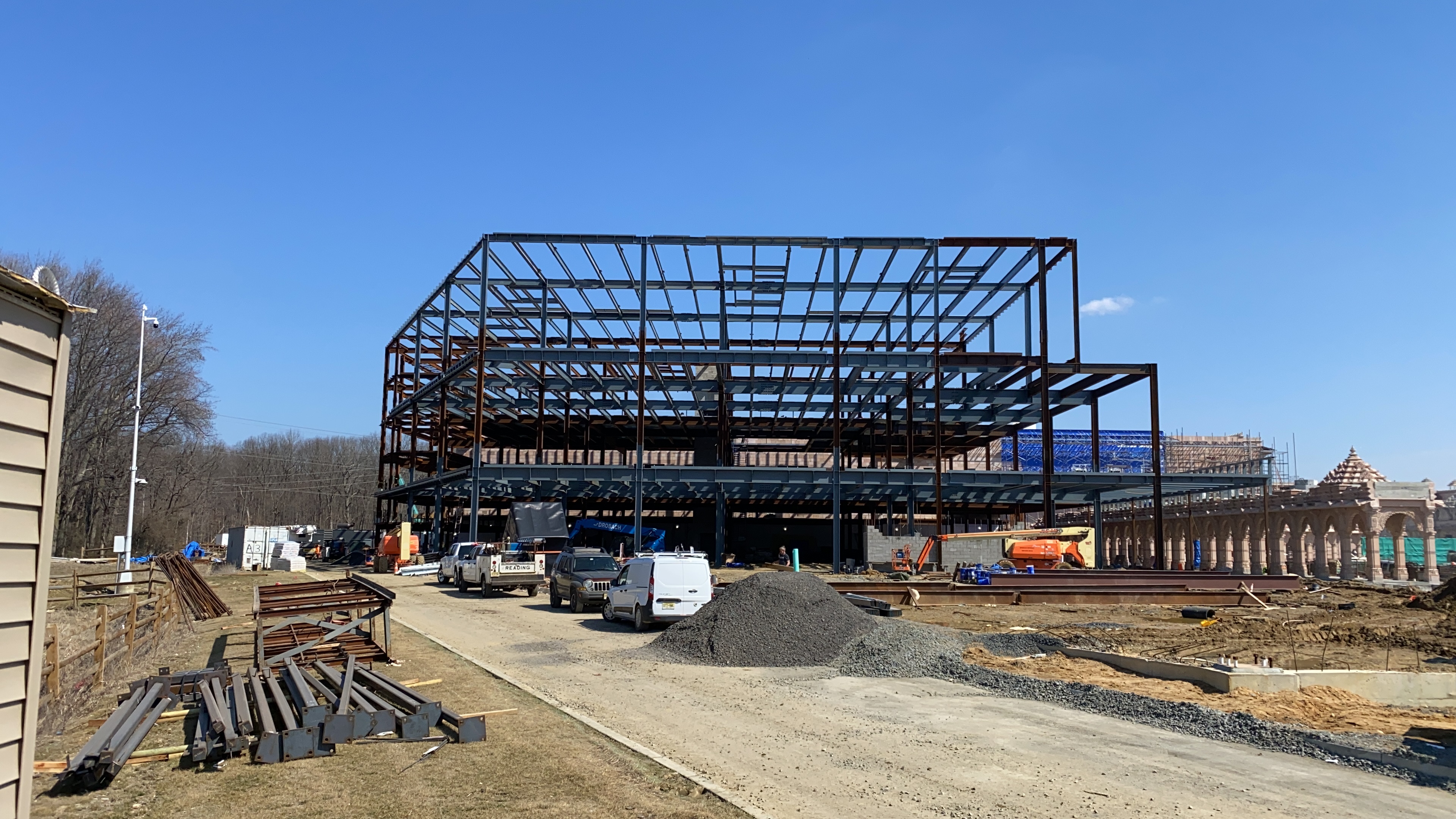 Exhibition center exterior view