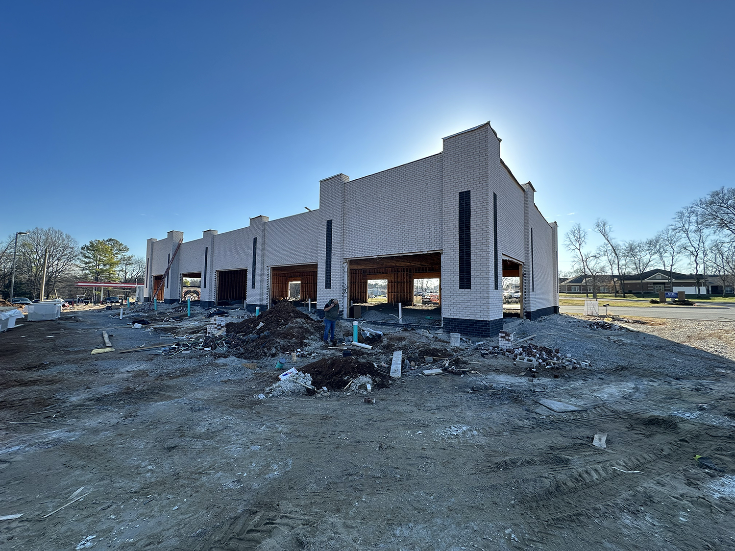 Retail center completed