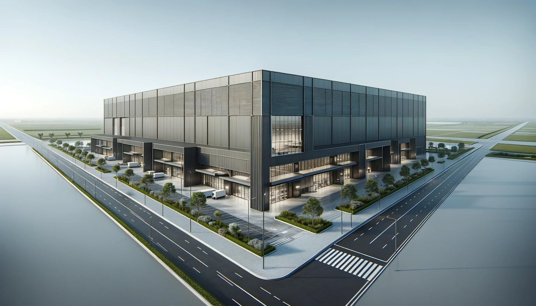 Industrial facility construction project managed by Moksha Construction